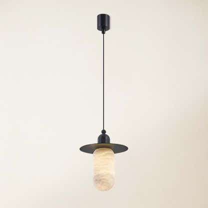 Bloom Alabaster Grace Pendant 8" H