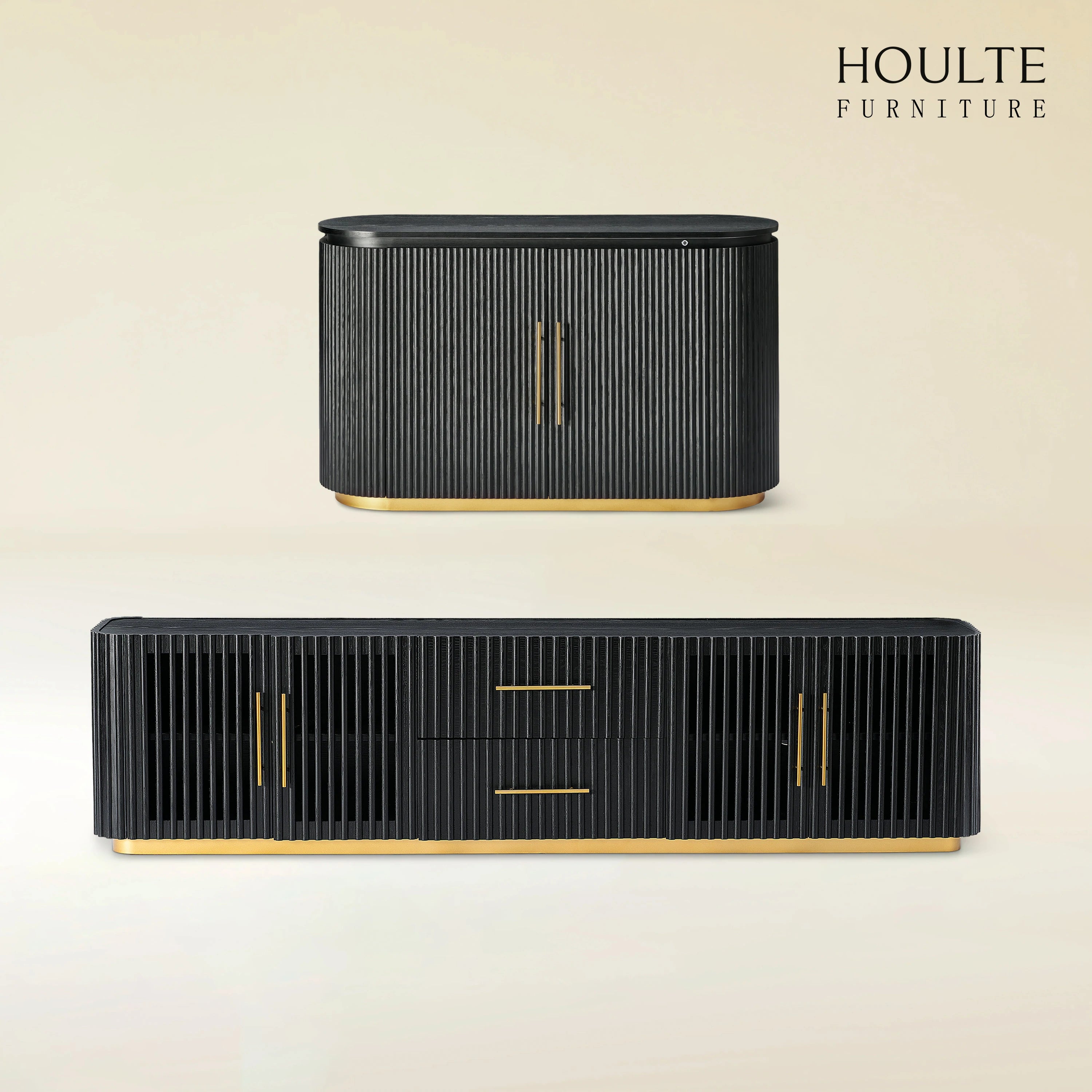 Holton Oak Medienkonsole, 94 Zoll breit