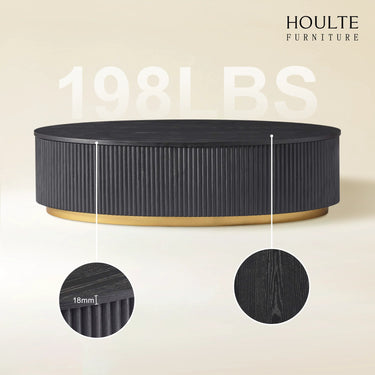 Couchtisch Holton aus Eiche, 130 cm breit