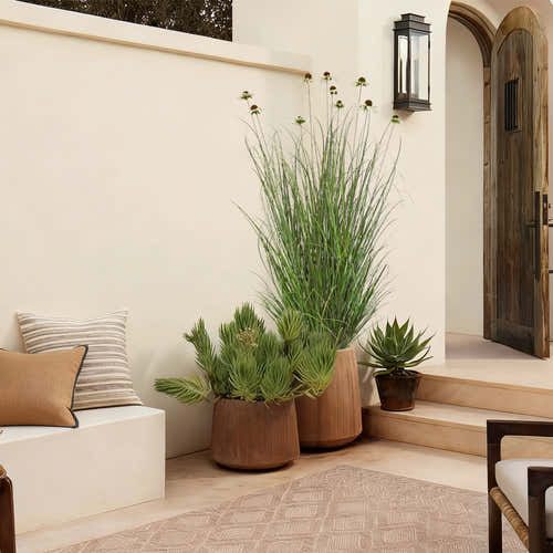 Künstliche 10-köpfige Chrysantheme mit gebogenem Zwiebelgras-Bonsai, 20 cm hoch