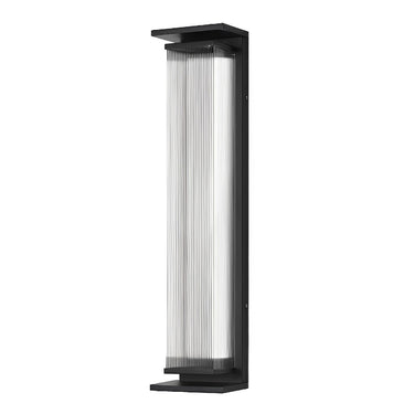 Kreative Streifen wasserdicht schwarz moderne LED Wandleuchte Außenwandleuchten