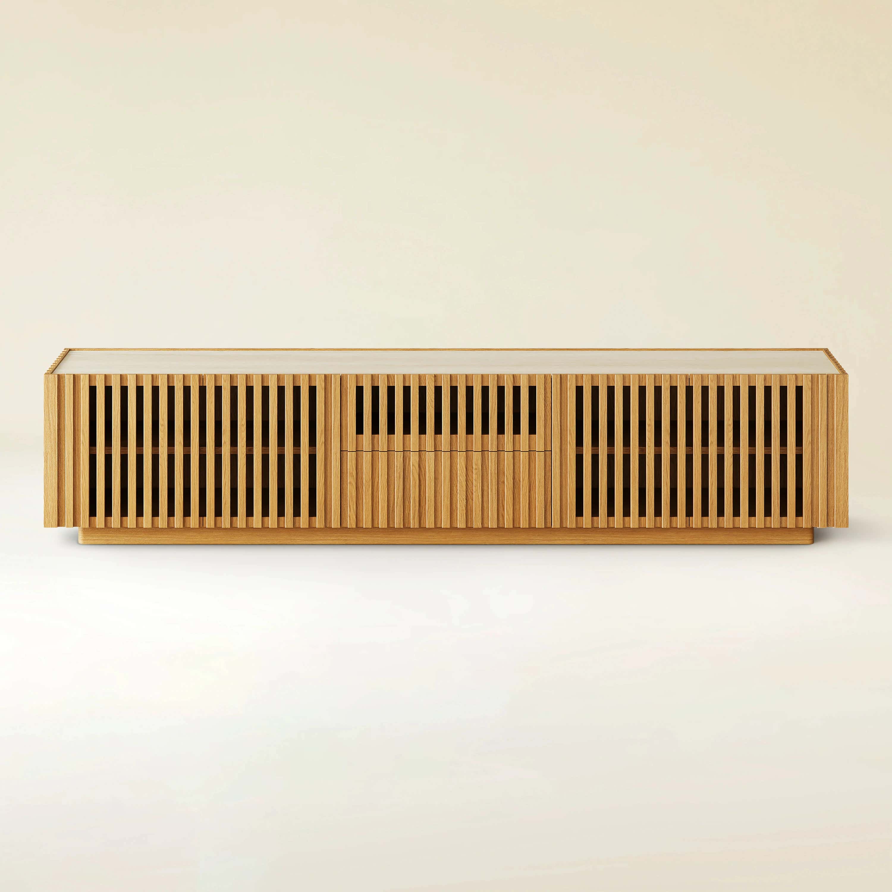 Isla Oak Medienkonsole 80"