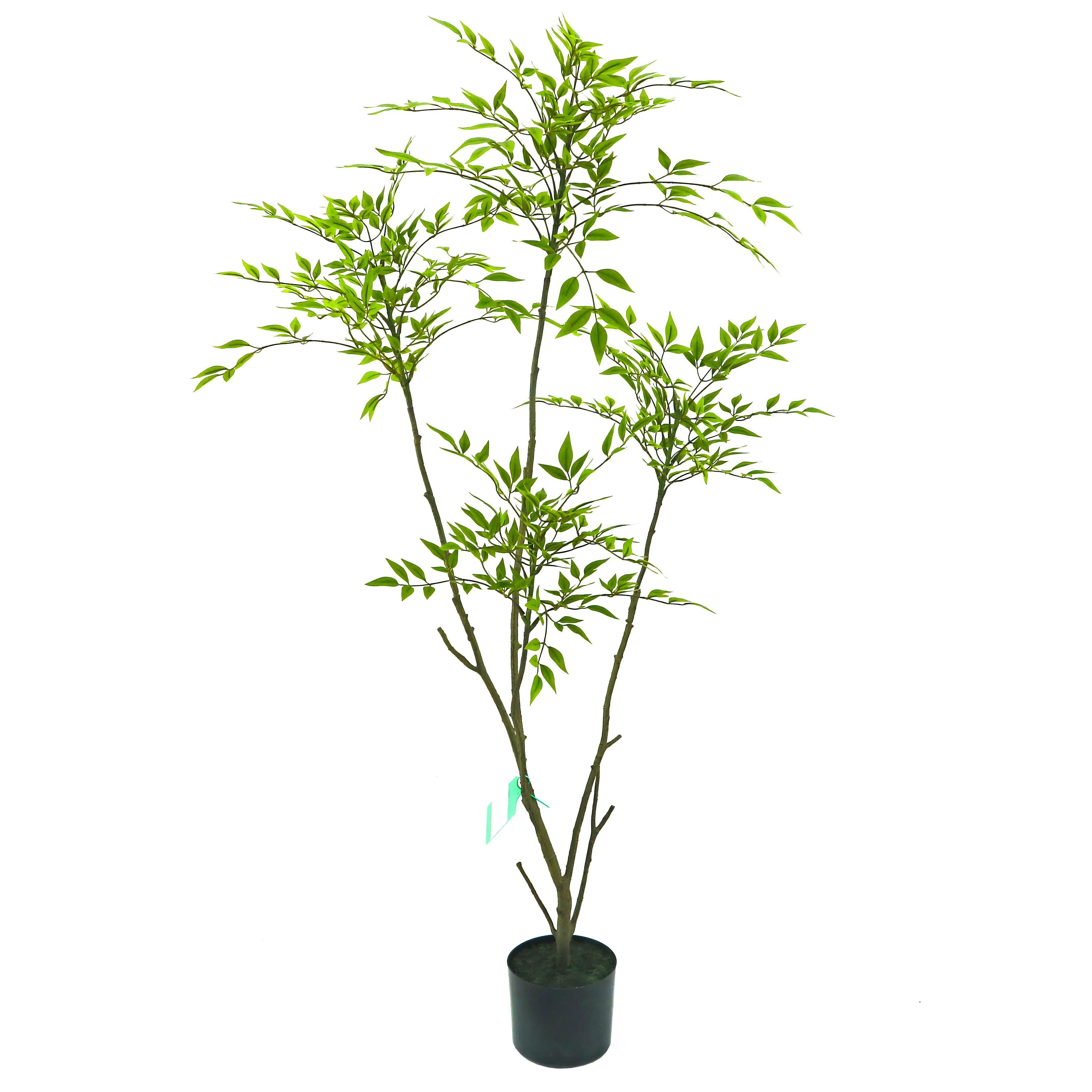 Künstlicher Nandina-Baum, 152,4 cm hoch