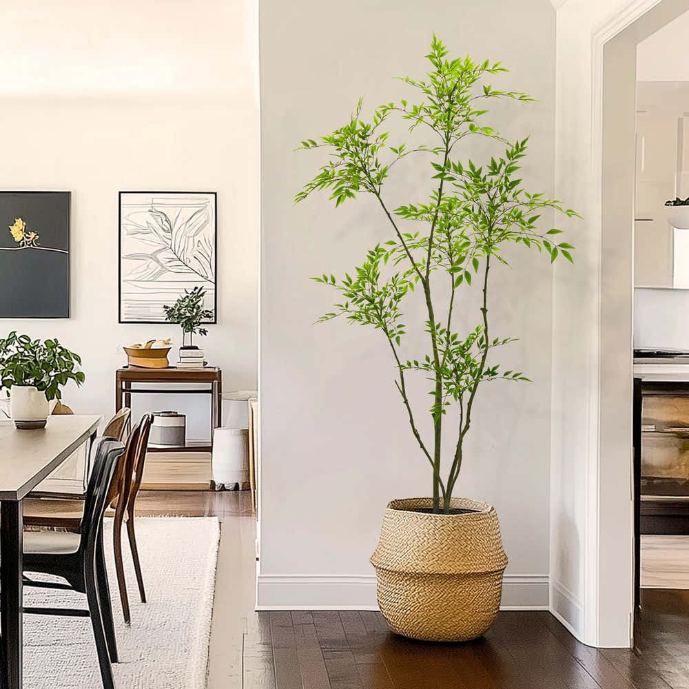 Künstlicher Nandina-Baum, 180 cm hoch