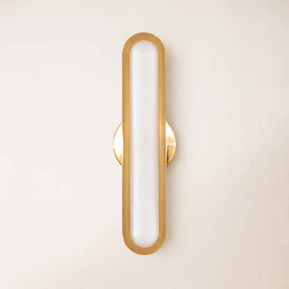 Ovida Glass Oval Wall Sconce