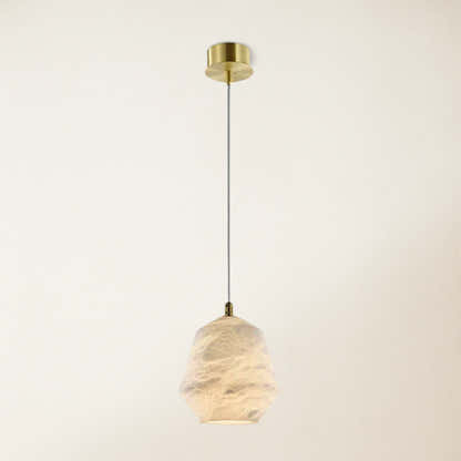 Bloom Alabaster Cascade Bell Pendant