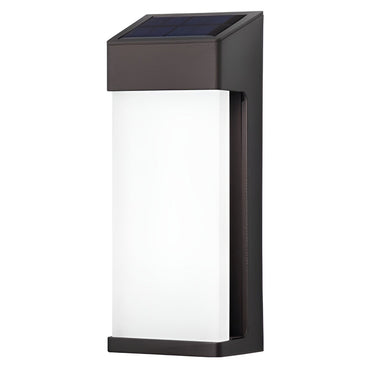 2 Pcs Rechteckige LED Licht-gesteuert Wasserdichte Outdoor Solar Leuchte Beleuchtung