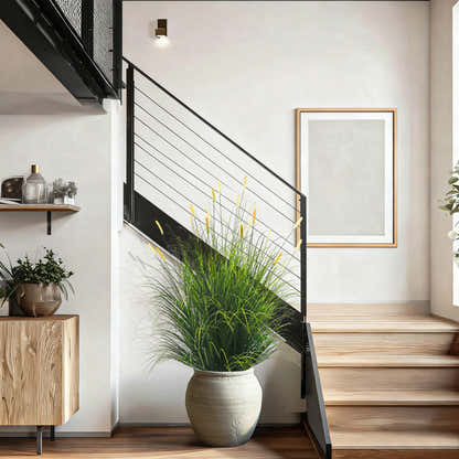 Künstliches 28-köpfiges kurzes Kieferngras mit gebogenem und geradem Zwiebelgras-Bonsai, 25,9 cm hoch