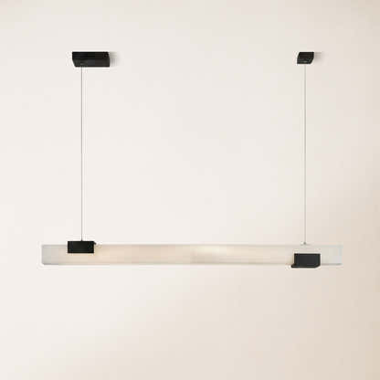 Caliora Alabaster Linear Chandelier