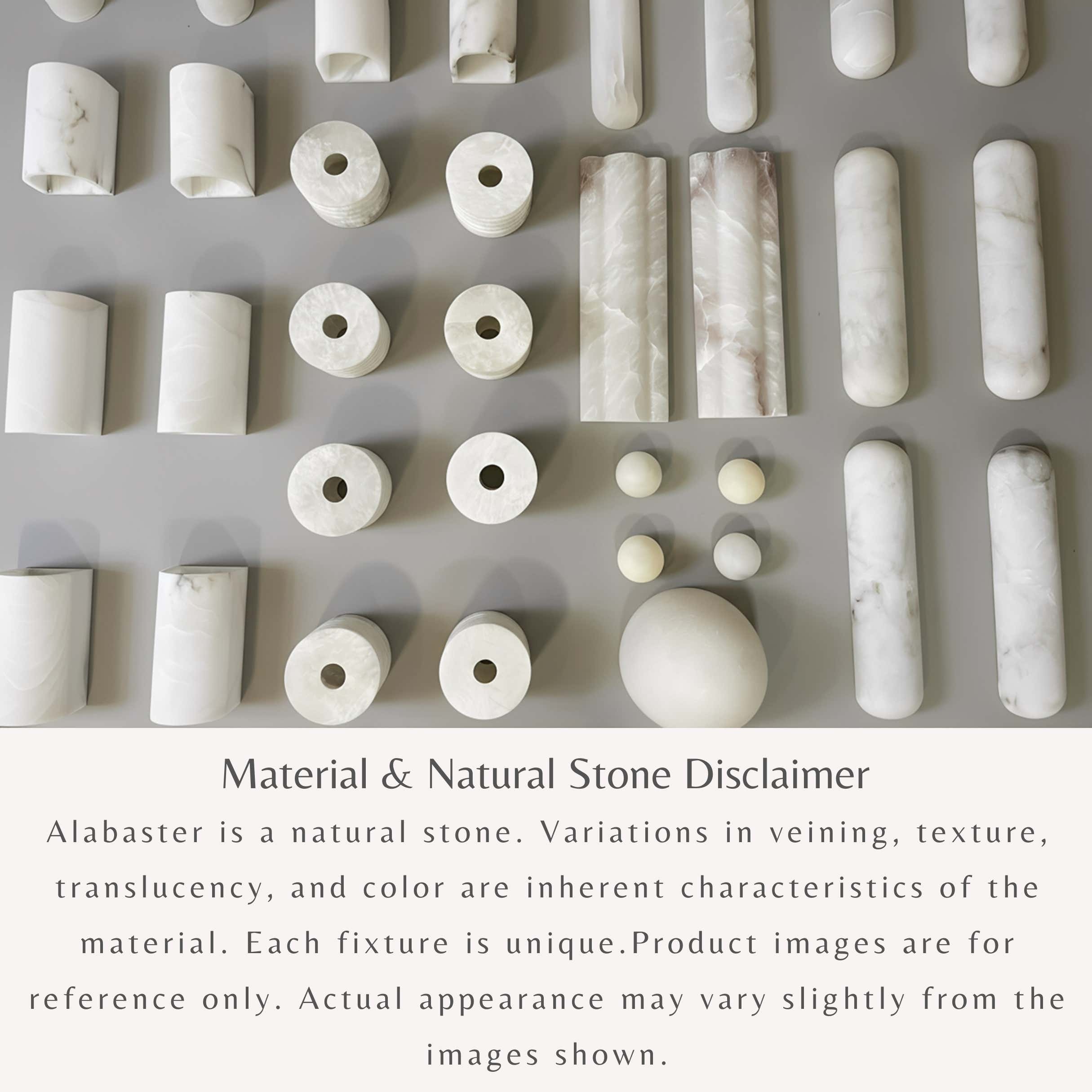 Arlo Alabaster Pendelleuchte 4" D