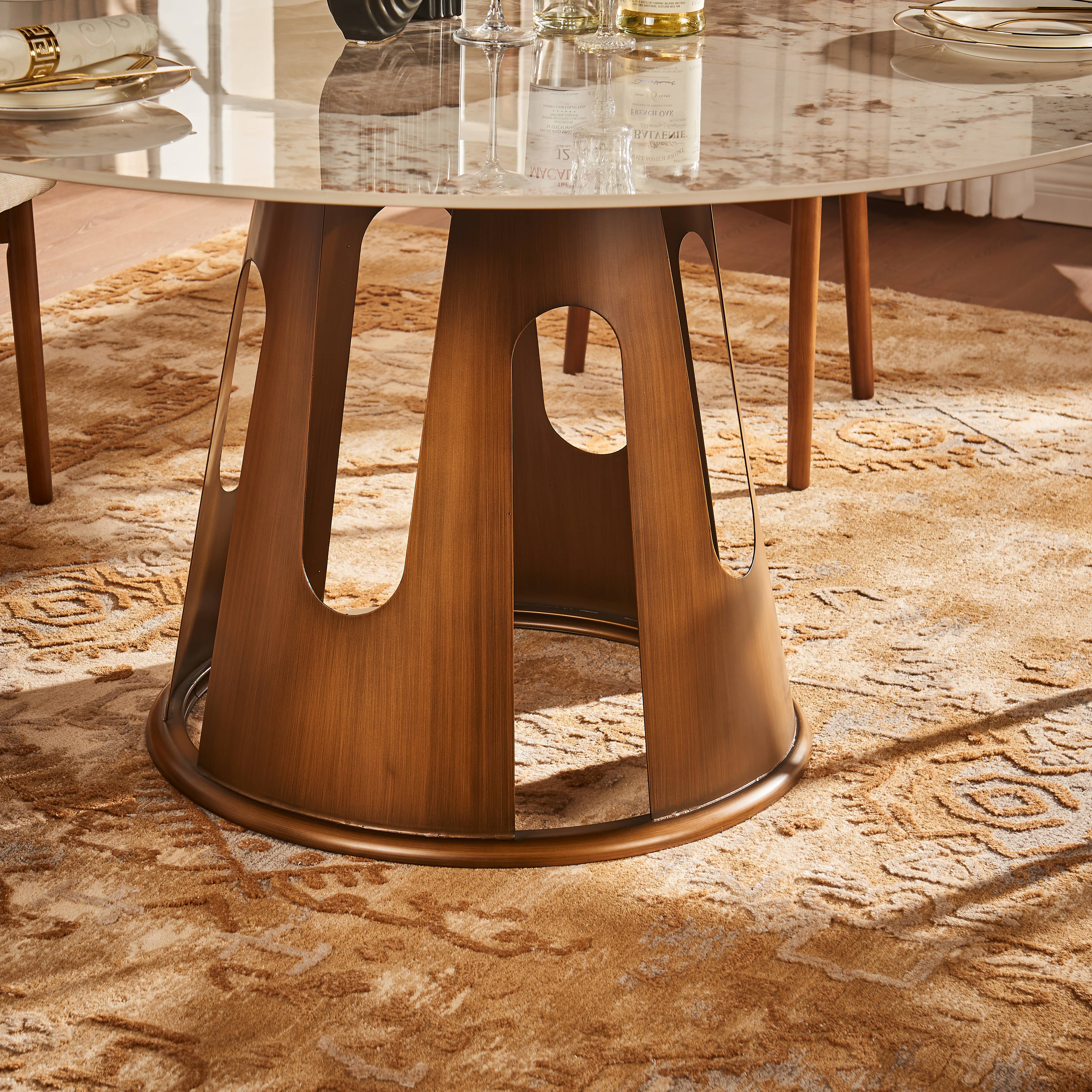 Aurelian Relief Wool-Blend Rug