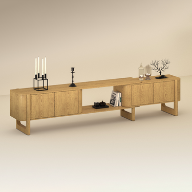 Ausziehbarer TV-Ständer Silas 80" bis 110"