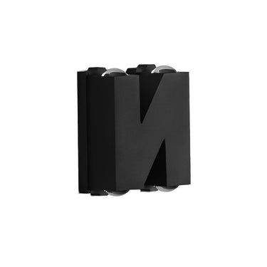 N/V/W Buchstaben Kreative wasserdichte moderne LED-Außenwandleuchte