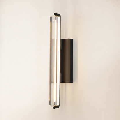 Clara Glow Crystal Single Wall Sconce 19"