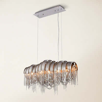 Teresa Cadena Chain Tassel Dining Room Chandelier 43"W