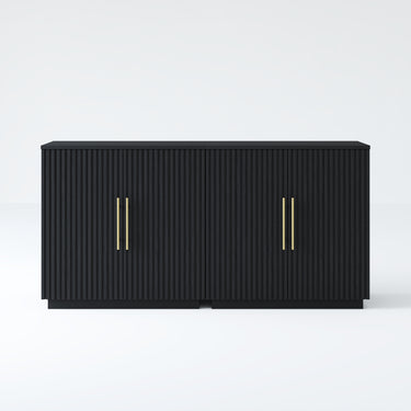 Holt 63″ Medienkonsole aus Eiche (2er-Set) 
