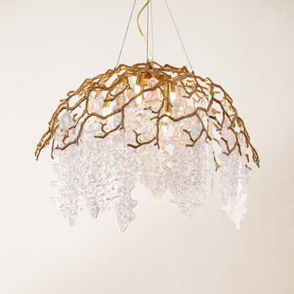 Aurevia Dome Glass Chandelier
