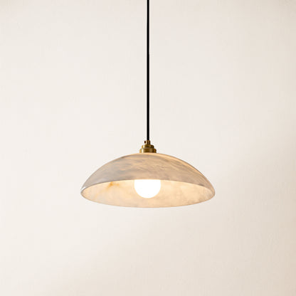 Dadaly Alabaster Moderner kleiner Kunstanhänger 16"D