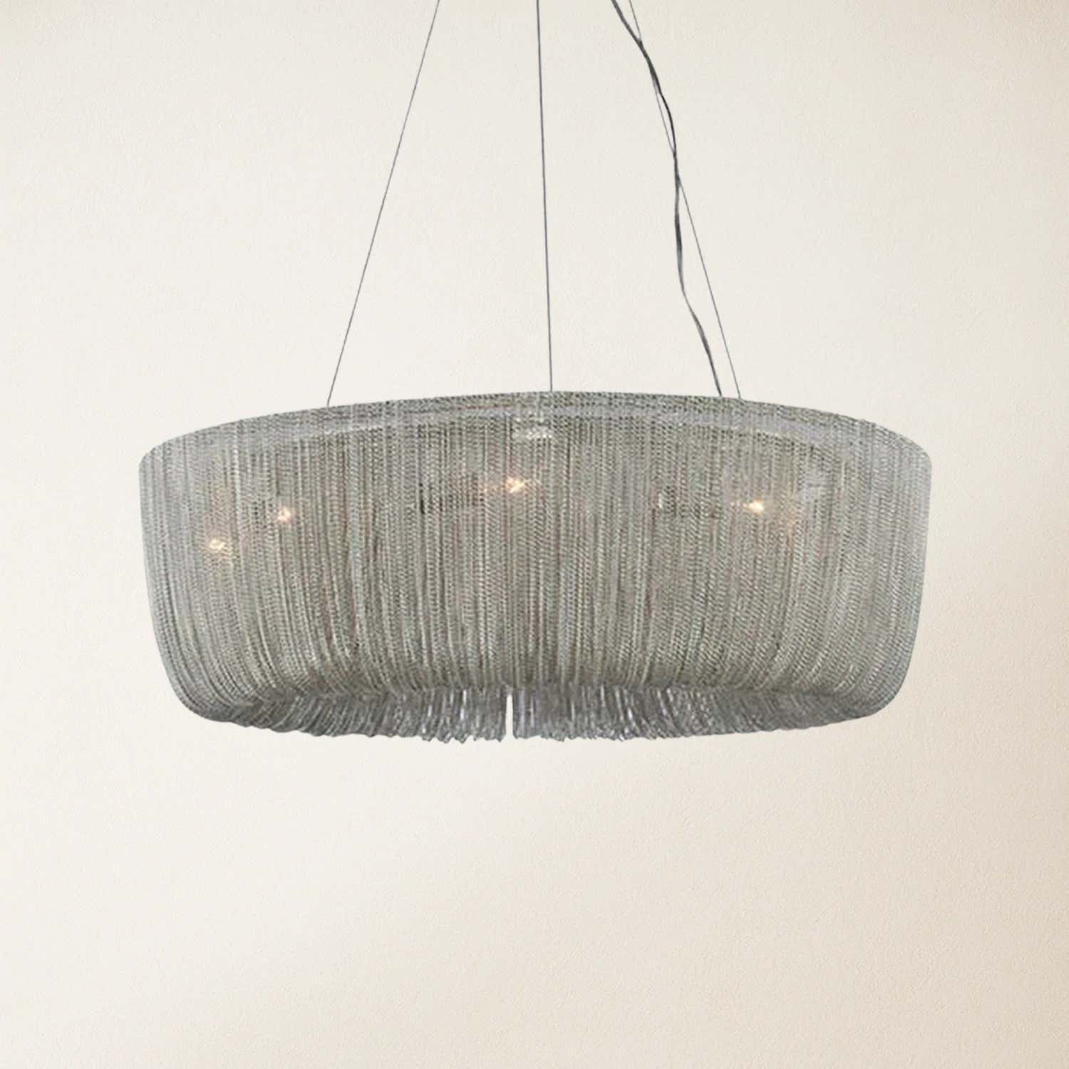 Teresa Cadena Chain Tassel Chandelier 31"D