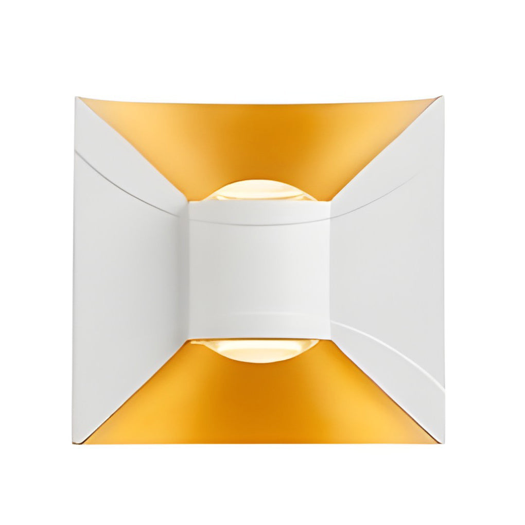 Quadratische Up- und Down-Leuchten 6W LED wasserdichte moderne Außenleuchten