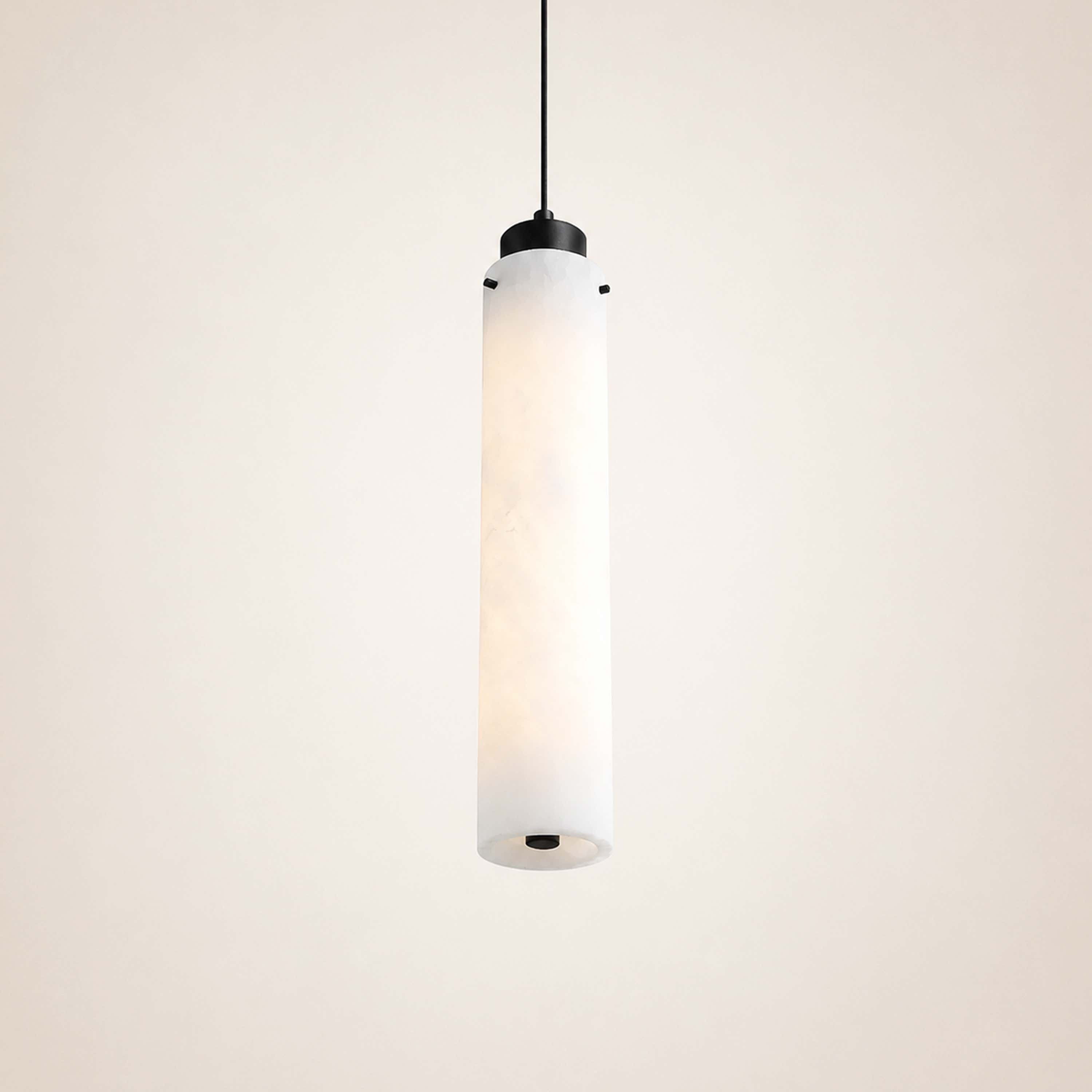 Simple Alabaster Pendant Lamp
