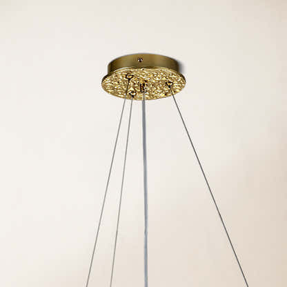 Frostleaf Crystal Grand Cascade Branches Chandelier 32"D#Finish_Gold