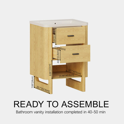 Silas Bathroom Vanity 24"W