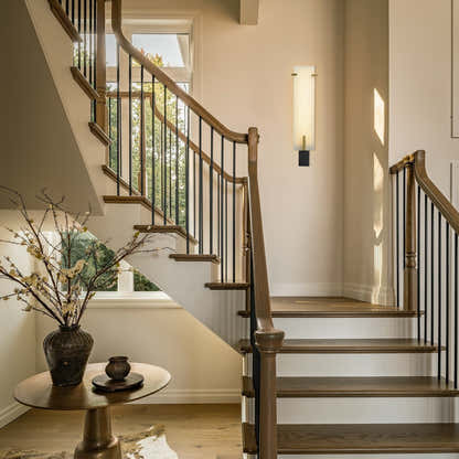 Janina Stable Alabaster Personality Wandleuchter 34,1"H