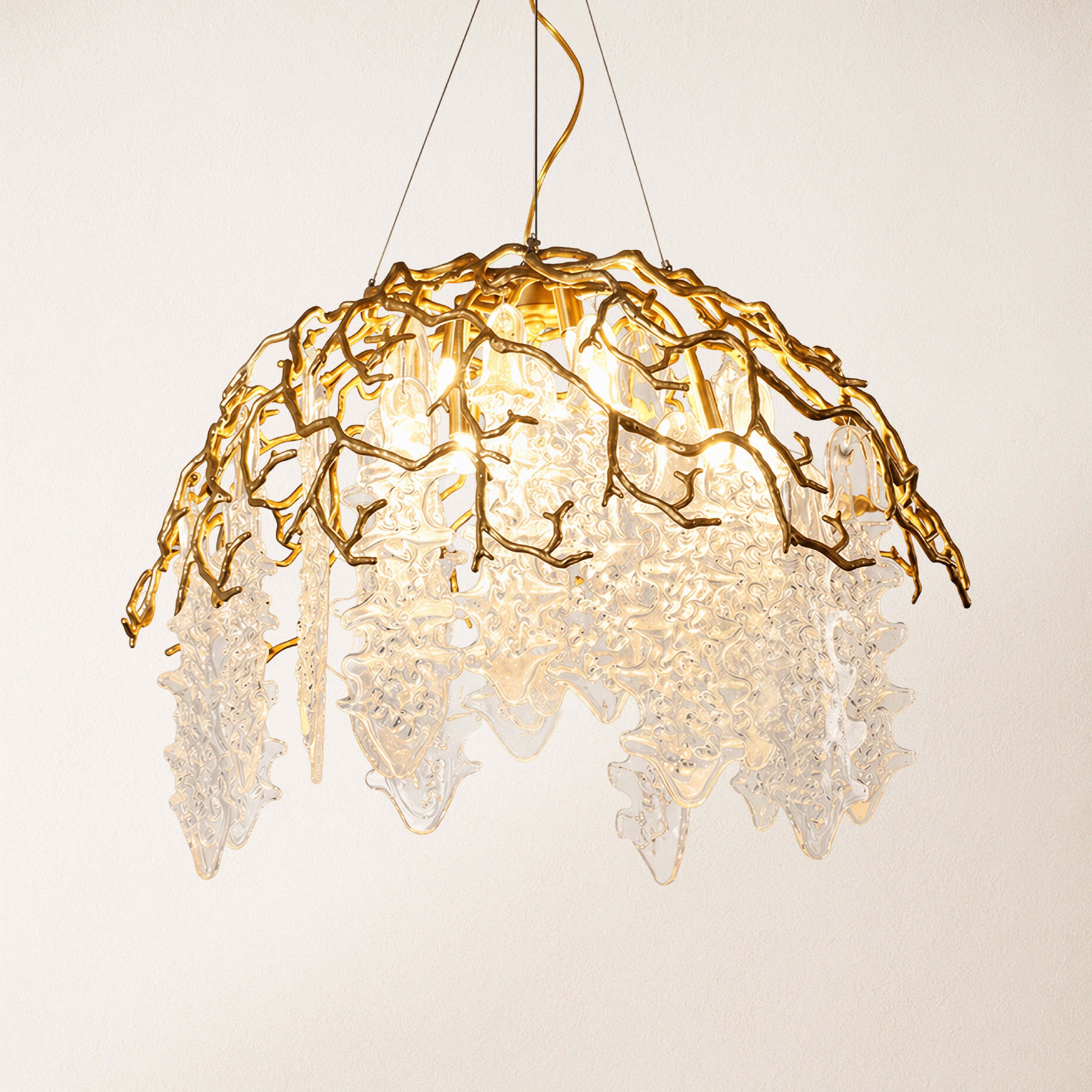 Aurevia Dome Glass Chandelier