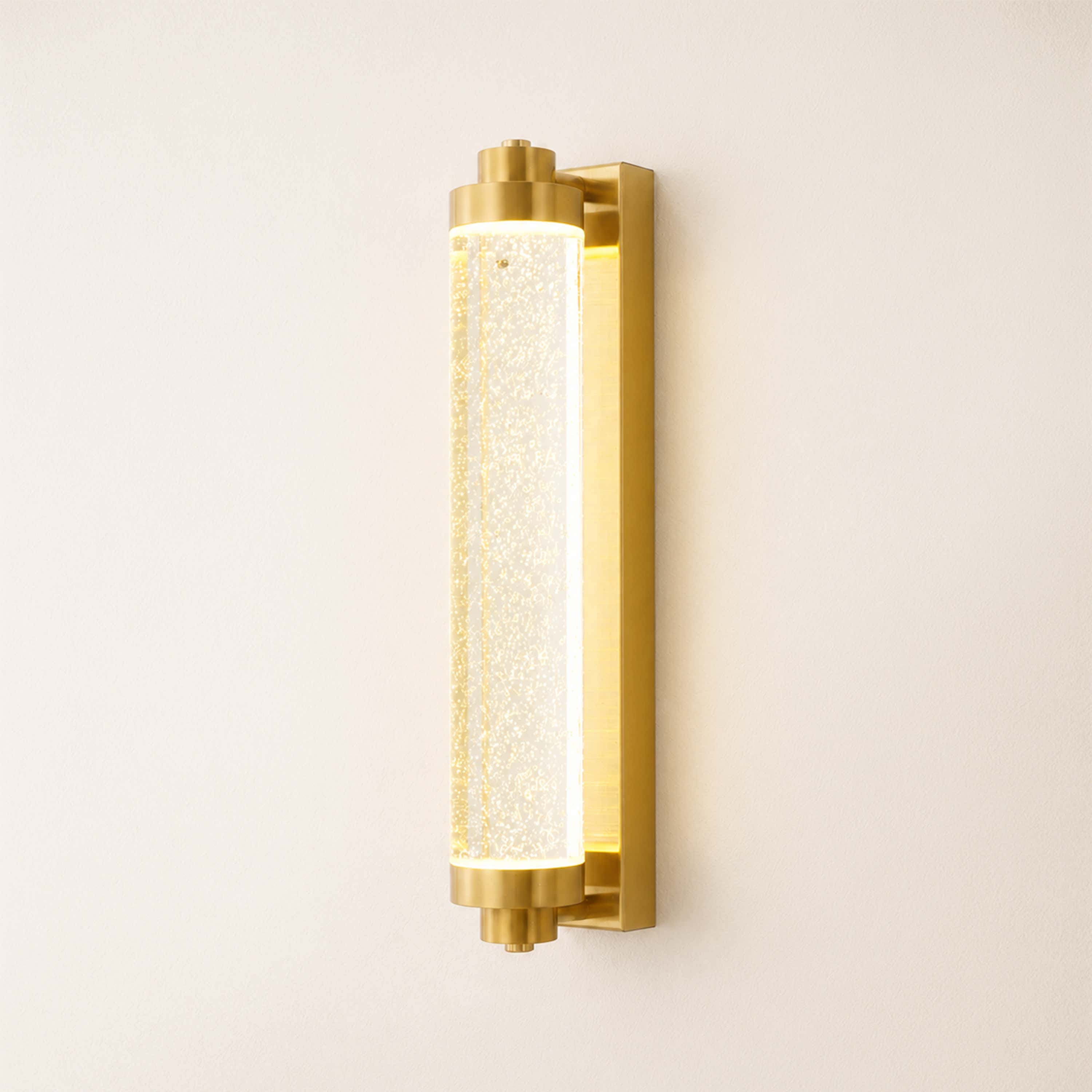 Lumira Crystal Bubble Wall Sconce