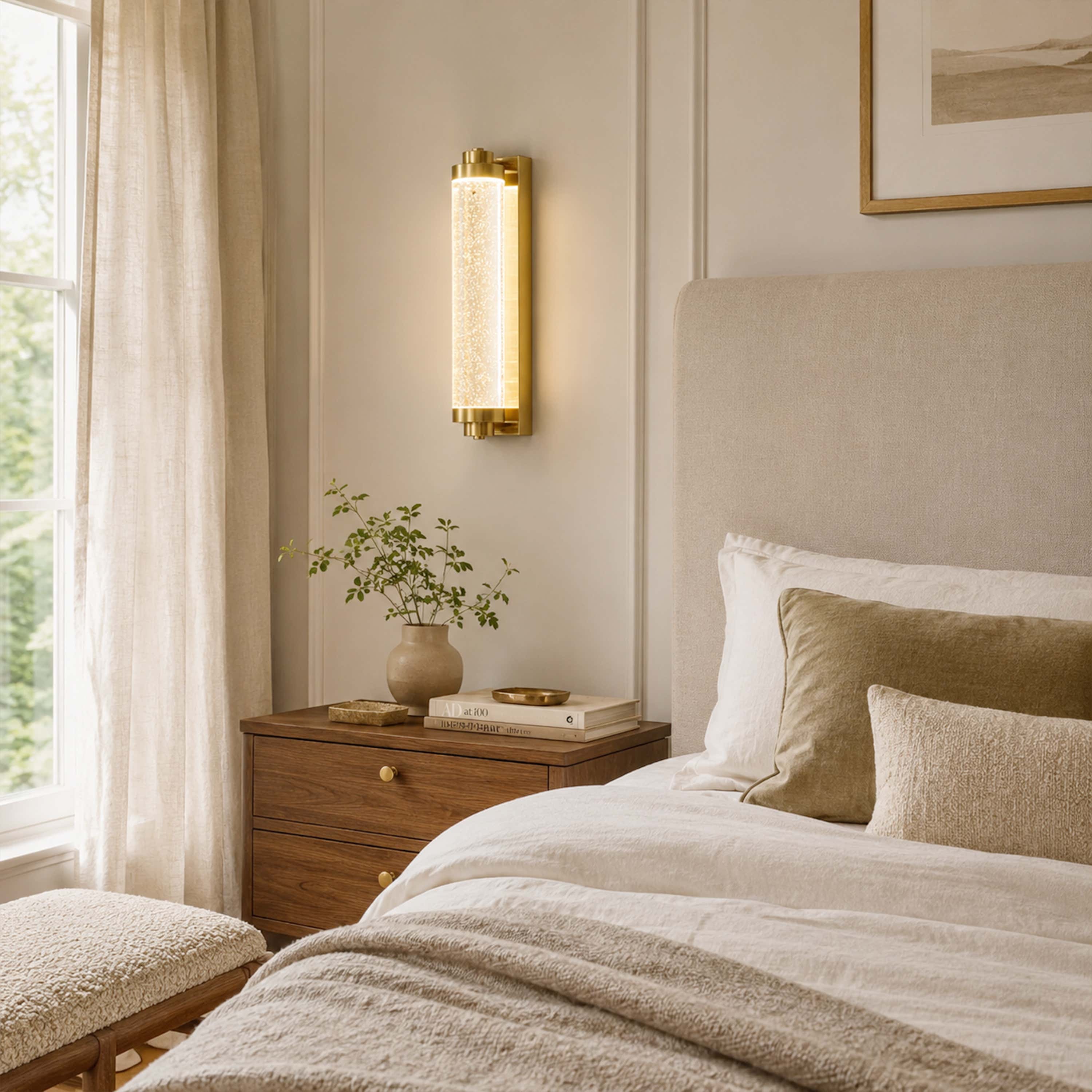 Lumira Crystal Bubble Wall Sconce