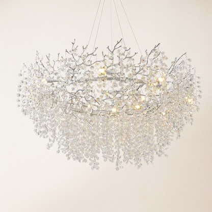 Lustre Branches Round Chandelier 48"D