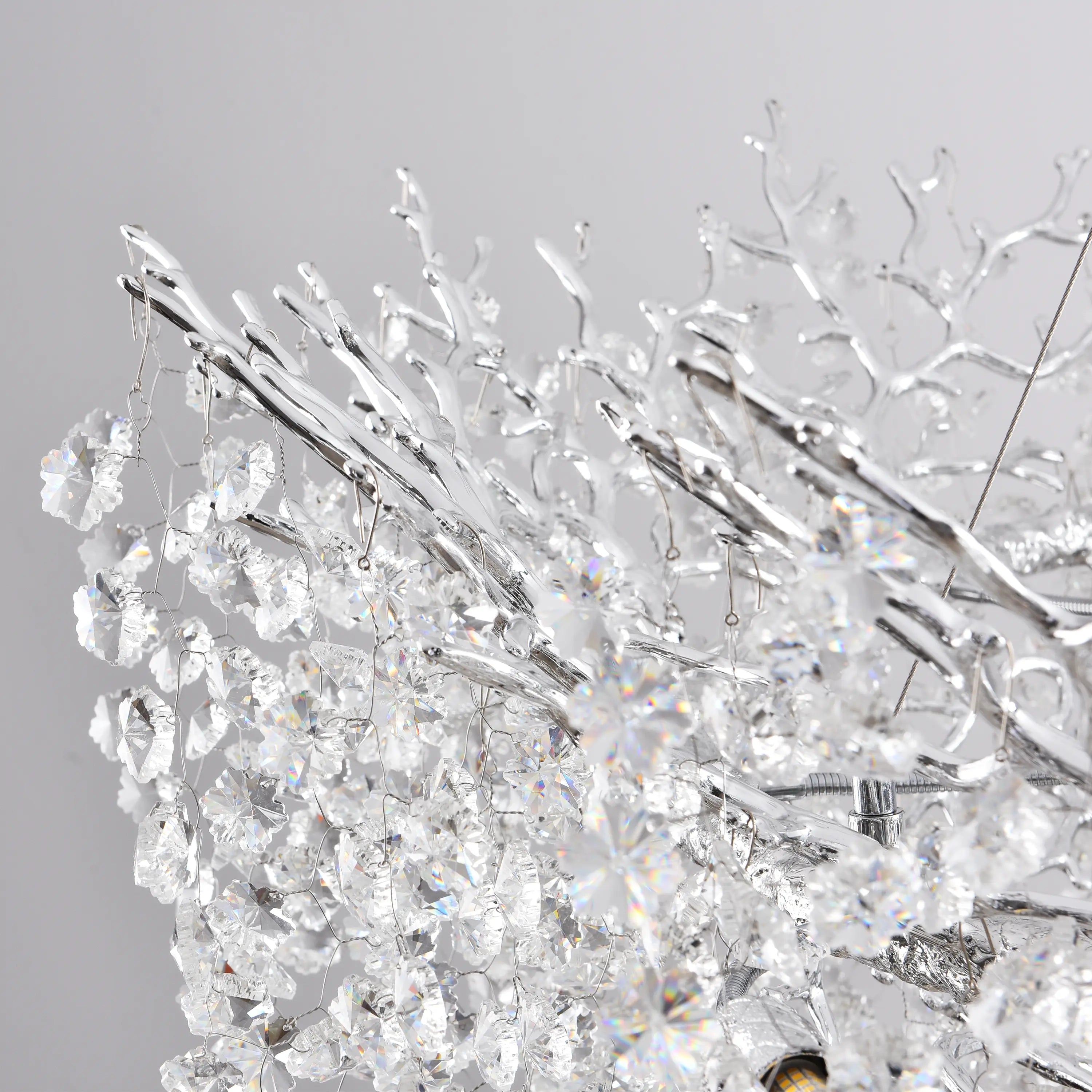 Lustre Branches Runder Kronleuchter 48"