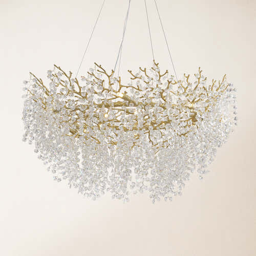 Lustre Branches Runder Kronleuchter 48"