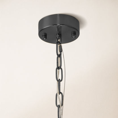 Caldera Alabaster Round Chandelier 22"