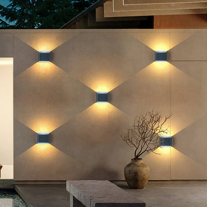 Moderne minimalistische wasserdichte LED-Wandleuchte für den Außenbereich Villa Courtyard Garden
