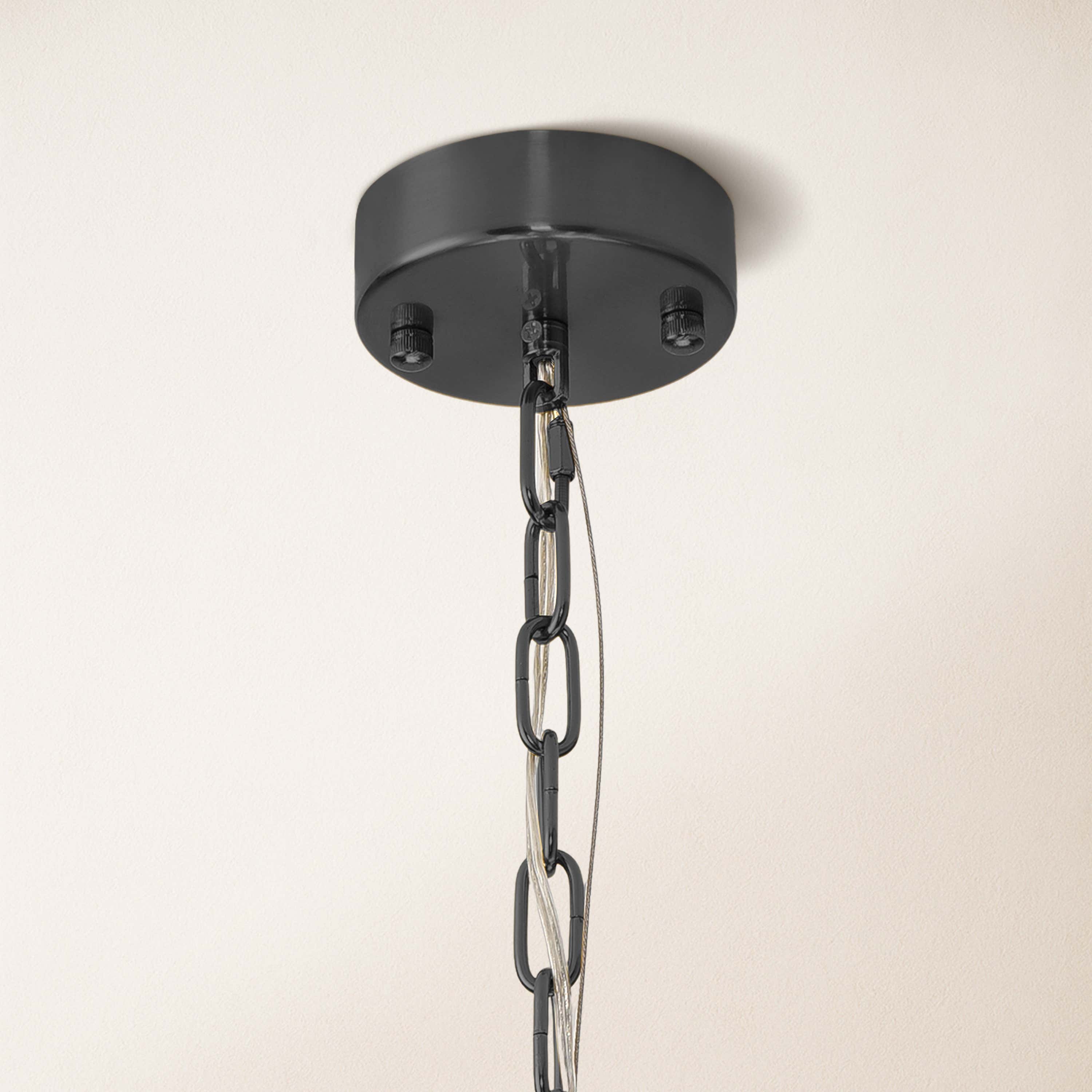 Caldera Alabaster Round Chandelier 32"