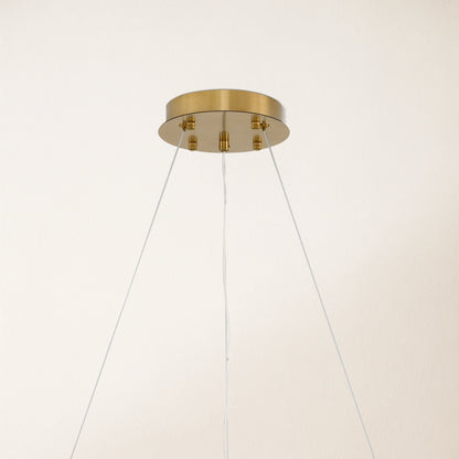 Runder Kronleuchter aus Vetro-Prismenkristall, 80 cm Durchmesser