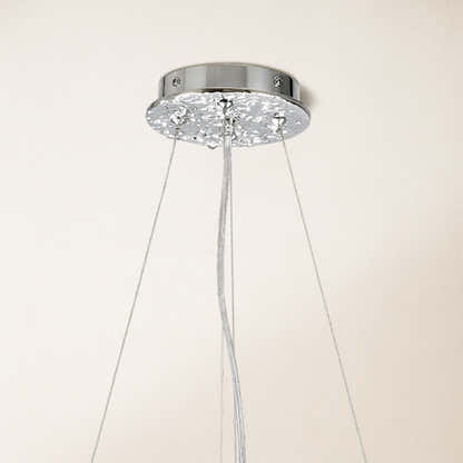 Lustre Branches Crystal Rectangular Chandelier 55"W