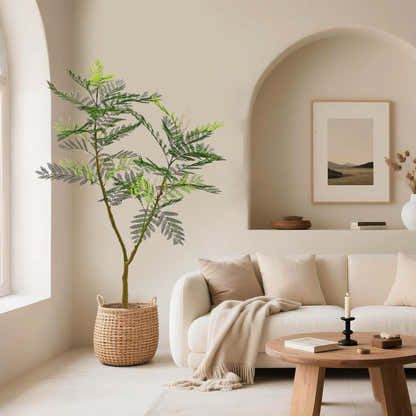 Künstlicher Jacaranda-Baum, 130 cm hoch