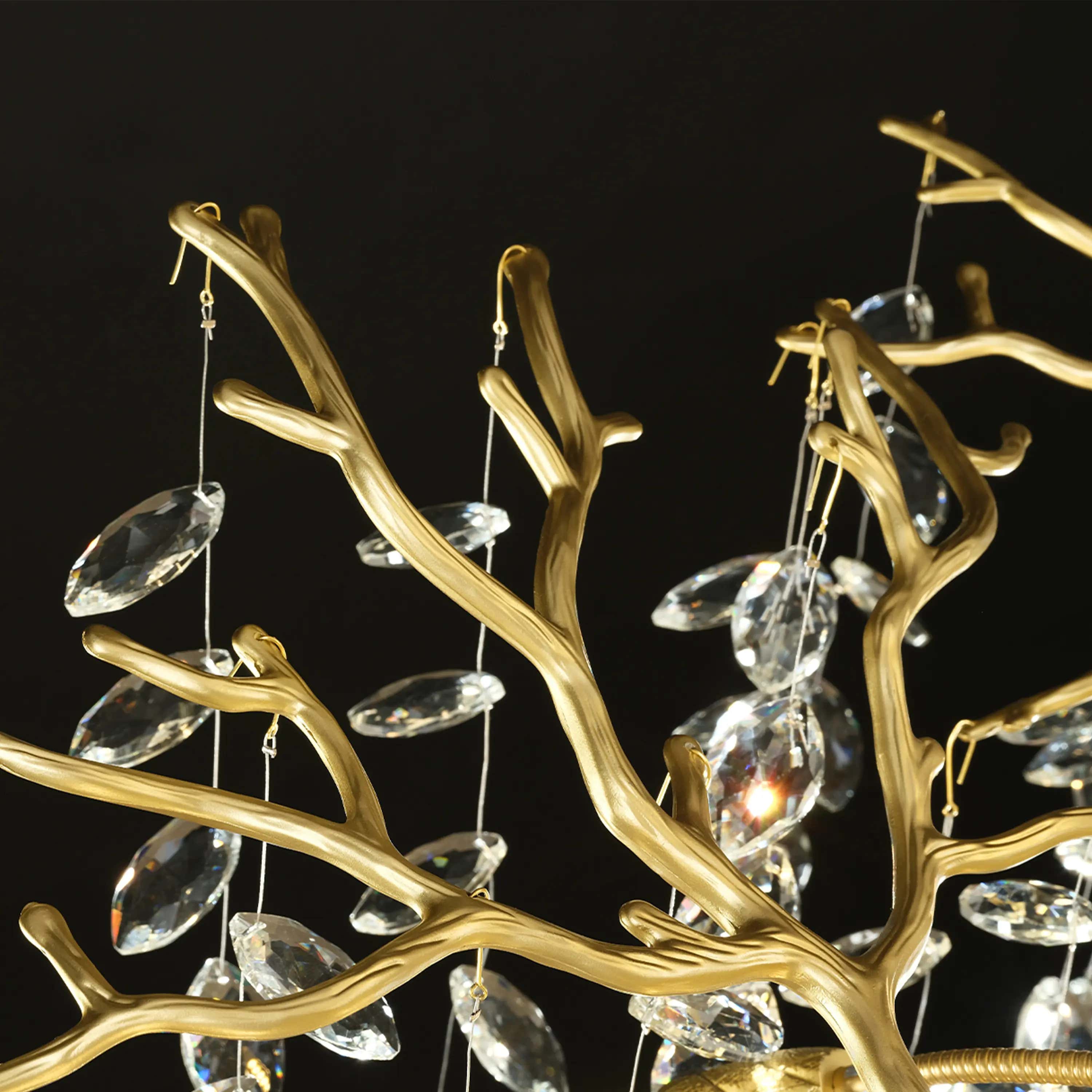 Frostleaf Crystal Grand Cascade Branches Kronleuchter 53cm D