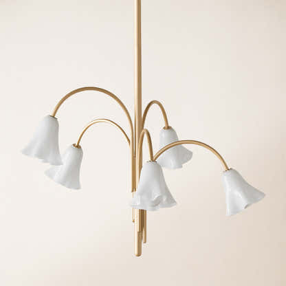 Florea Glass Art Chandelier