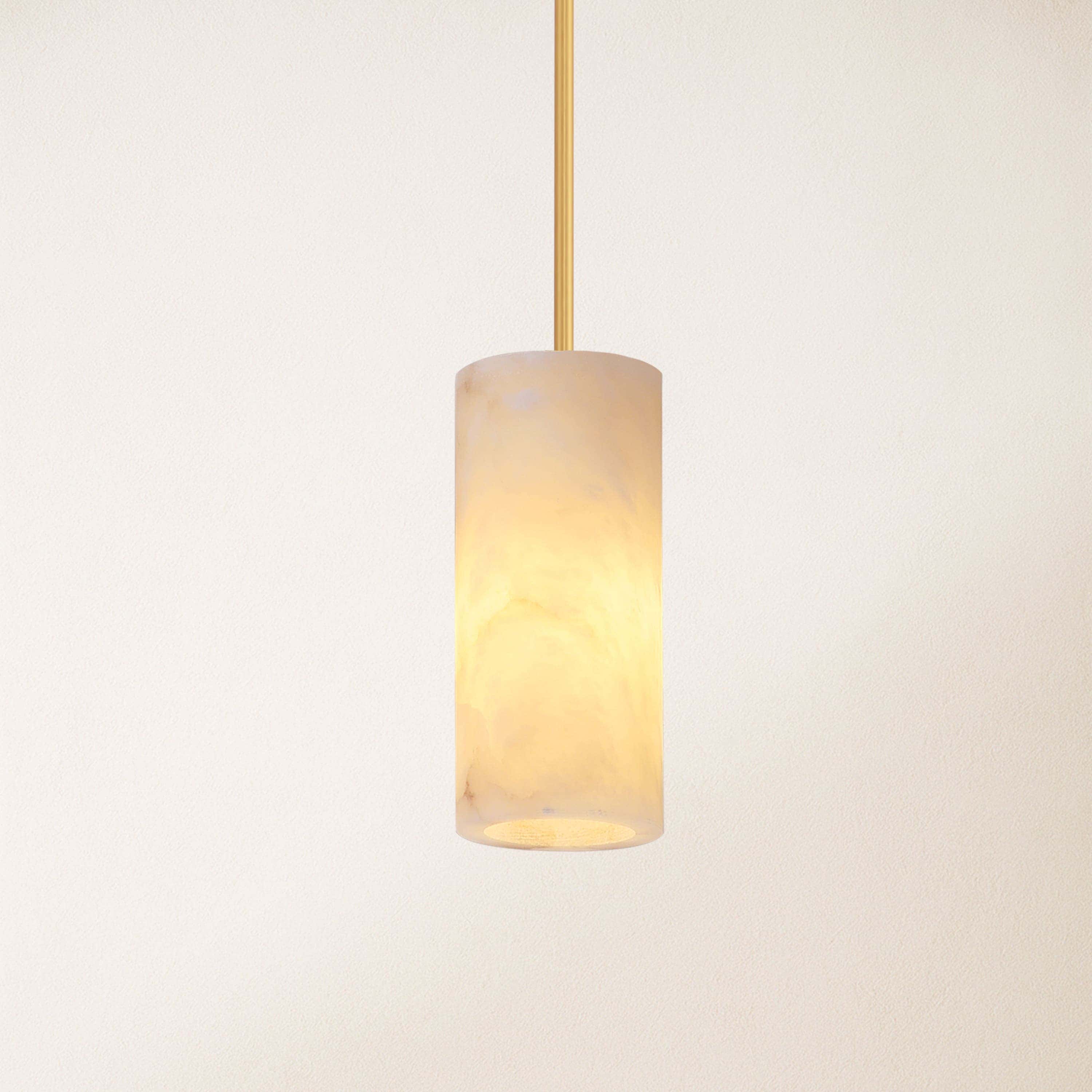 Arlo Alabaster Pendant Lights 7"D