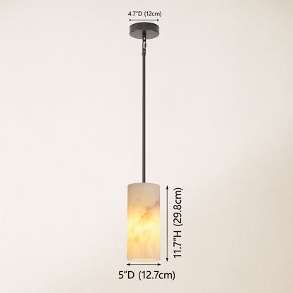 Arlo Alabaster Pendant Lights 5"D