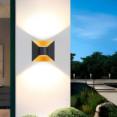 Quadratische Up- und Down-Leuchten 6W LED wasserdichte moderne Außenleuchten