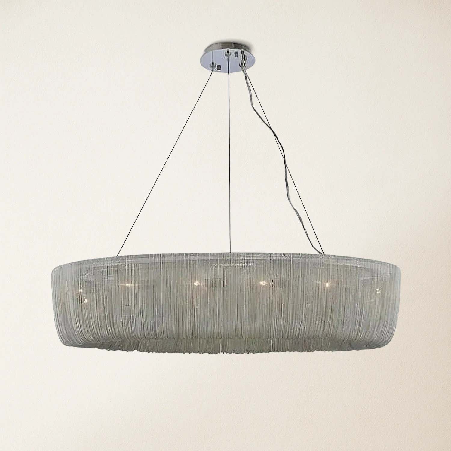 Teresa Cadena Chain Tassel Chandelier 39"D