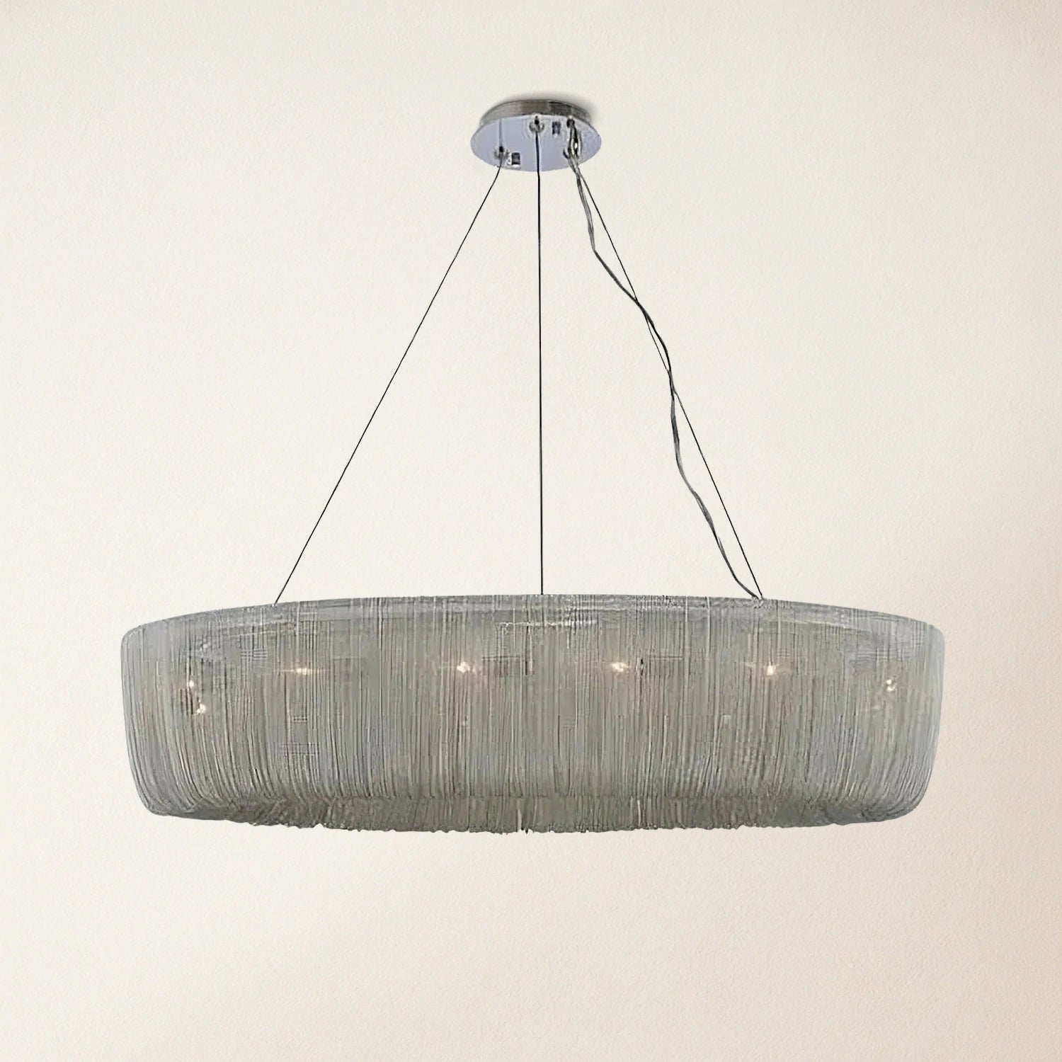 Teresa Cadena Chain Tassel Chandelier 39"D