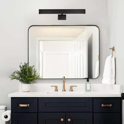 Brushed Radiance Picture Light 24"W#Finish_Black