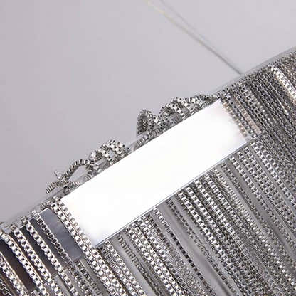 Teresa Cadena Steel Tassel Modern Chandelier