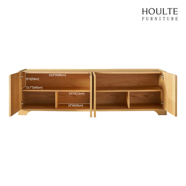 Aurora Oak Medienkonsole 80"